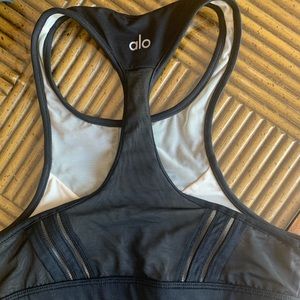 Black Alo Sports Bra Medium